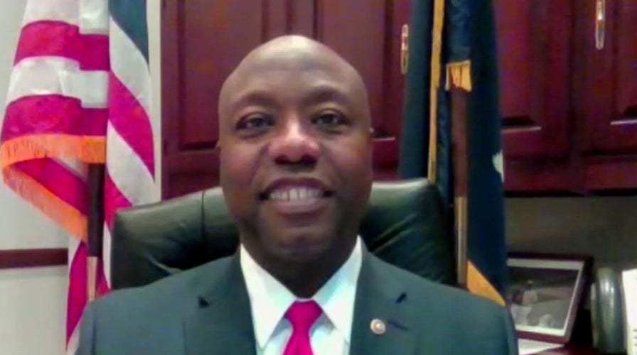 Sen. Tim Scott on battle over police reform in Congress, threatening voicemails received by his office