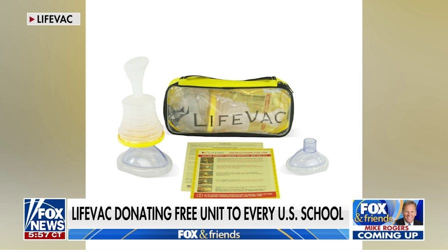 LifeVac to donate life-saving anti-choking device to every US school