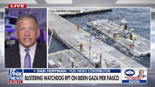 'Scathing' watchdog report reveals bombshell allegations on Biden's Gaza pier - Fox News