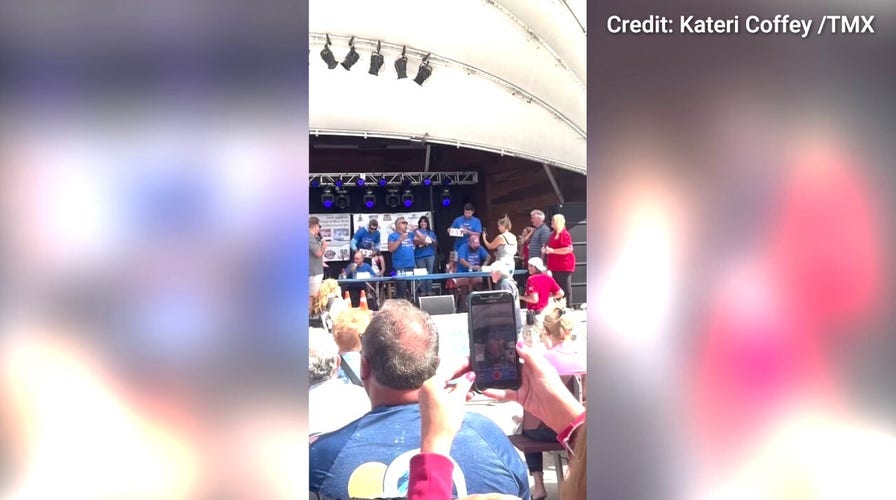 NH Gov. Chris Sununu saves choking contestant during lobster roll eating contest