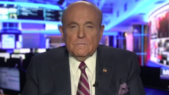 Former NYC Mayor Rudy Giuliani leads 'Italian Americans for Trump'