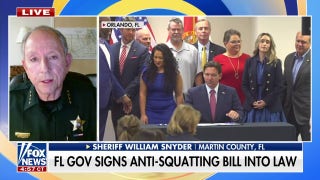 Florida cracks down on 'absolutely untenable' squatting situations with new law: 'Gives us teeth' - Fox News