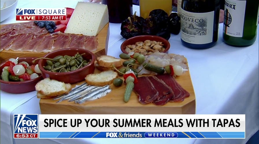 Chef shares how to spice up summer meals with tapas