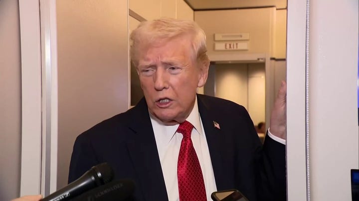 President Trump says he’s ‘not a king’ and works too hard to make America great