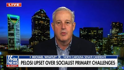 Pelosi 'not happy' with socialist candidates challenging Democrats in midterms