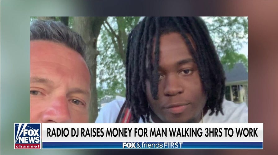 Chicago radio personality raises money for man walking 3 hours to work