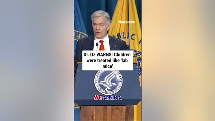 Dr. Oz WARNS: Children were treated like lab mice