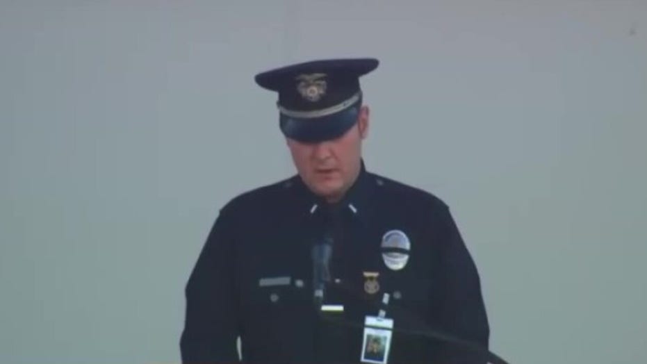 Murdered officer’s lieutenant says ‘enough is enough,’ slams California’s ‘woke narrative’ in eulogy
