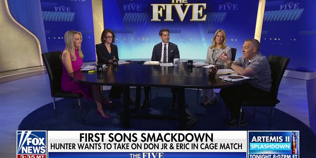 ‘The Five’: Hunter Biden challenges Trump's sons to cage match