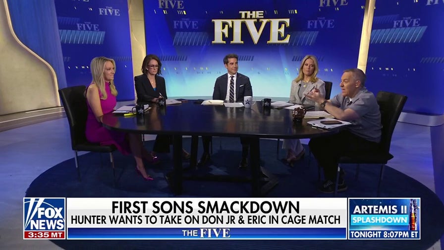 ‘The Five’: Hunter Biden challenges Trump's sons to cage match