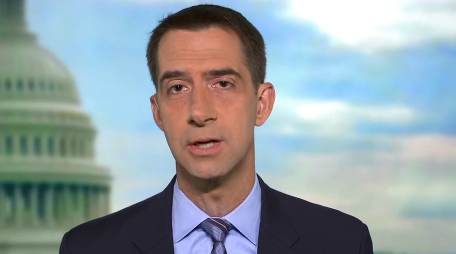 Sen. Cotton on Russia reports: When Trump gets hawkish on Russia Dems 'curl up in the fetal position'
