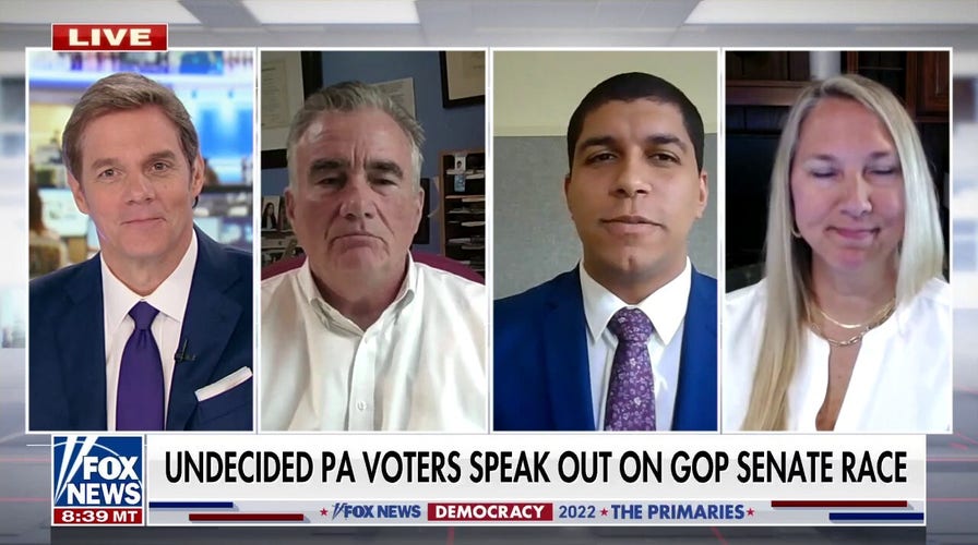 Undecided Pennsylvania voters speak out on GOP Senate race