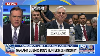 Jonathan Turley: I've been 'terribly disappointed' by Merrick Garland's time as attorney general - Fox News