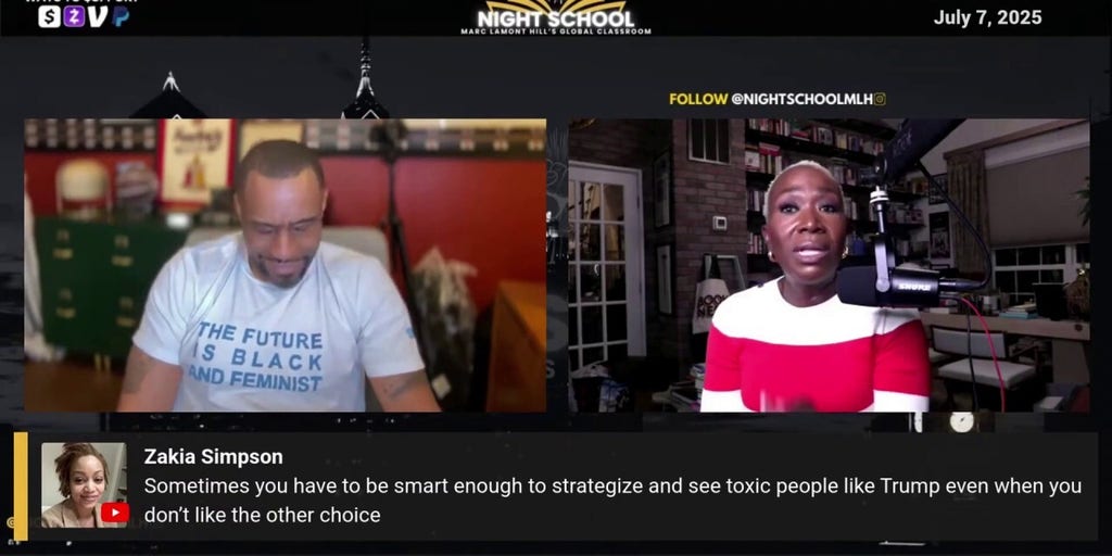 Ex-MSNBC Host Joy Reid Criticizes MAGA Voters' Loyalty to Trump