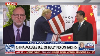 White House says Trump tariffs will bring China to negotiating table