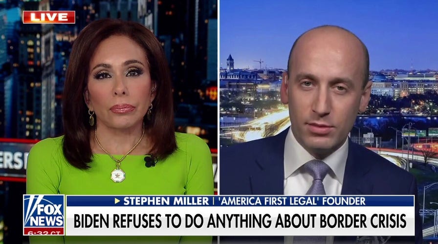 Stephen Miller: Biden will never end his catch and release program