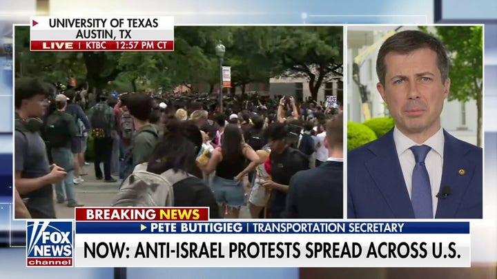 Buttigieg on anti-Israel protests: Any expression of antisemitism is ‘unconscionable’