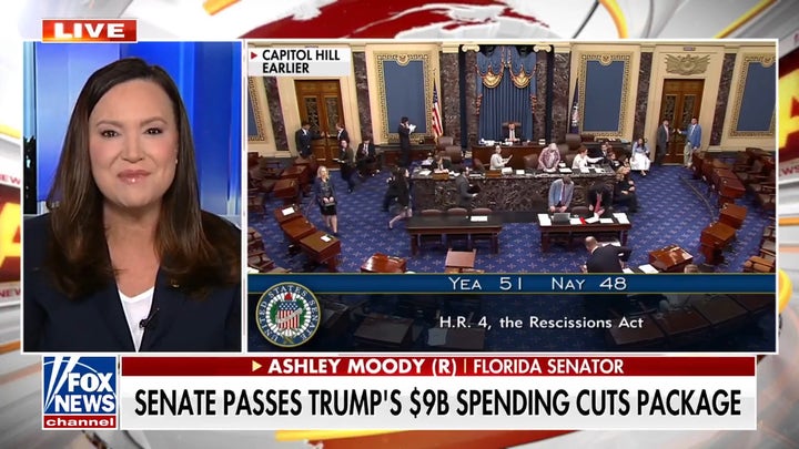 Senate passes Trump's $9 billion spending cuts package