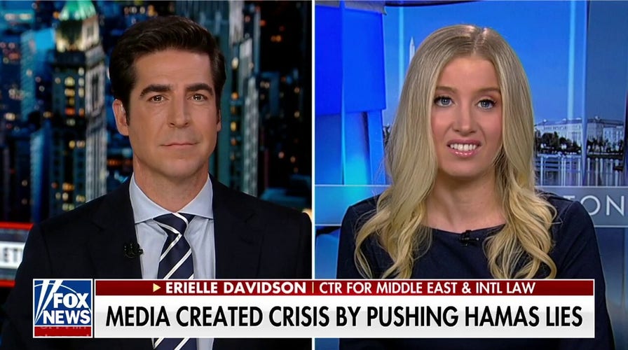Erielle Davidson: Mainstream medias world view is that Israel has to be the villain