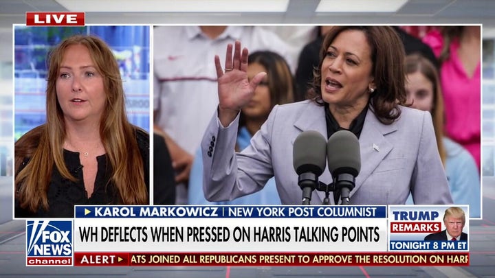 Democrats, the media are 'gaslighting' on Kamala Harris' record: Karol Markowicz