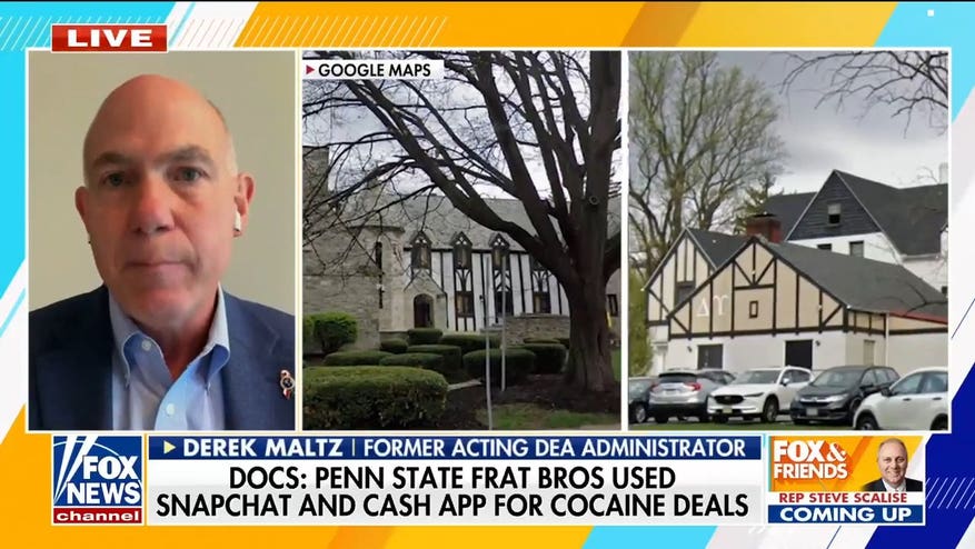 Penn State fraternity cocaine ring allegedly used apps for drug deals