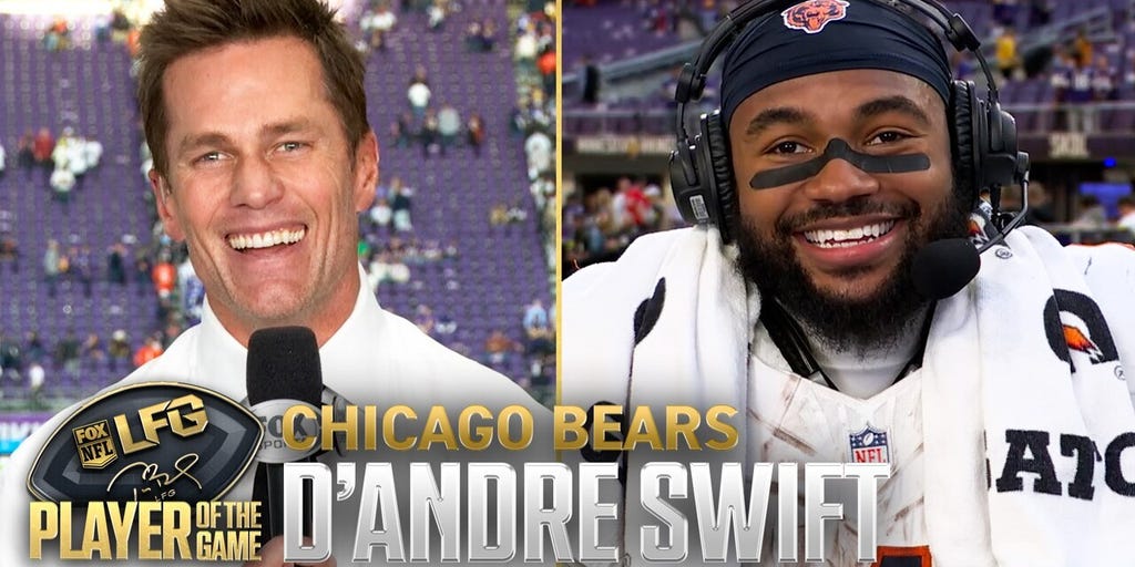 Tom Brady's LFG Player of the Game: Bears RB D’Andre Swift 🏆 Week 11 DIGITAL EXCLUSIVE