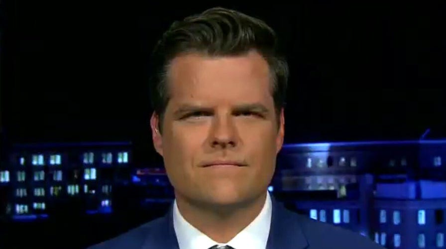 Rep. Matt Gaetz on lawmakers afraid of offending China, DOJ probing Sen. Burr's stock selloff	
