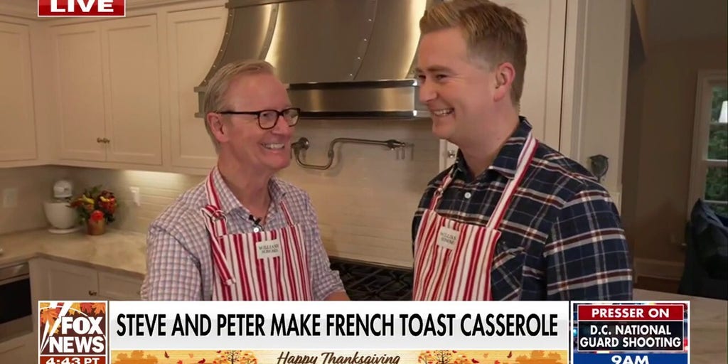 Steve and Peter Doocy walk viewers through family-favorite breakfast tradition