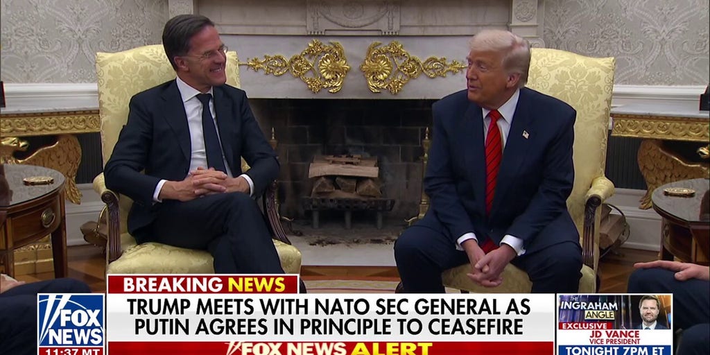 NATO chief praises Trump: 'You broke the deadlock' on Ukraine