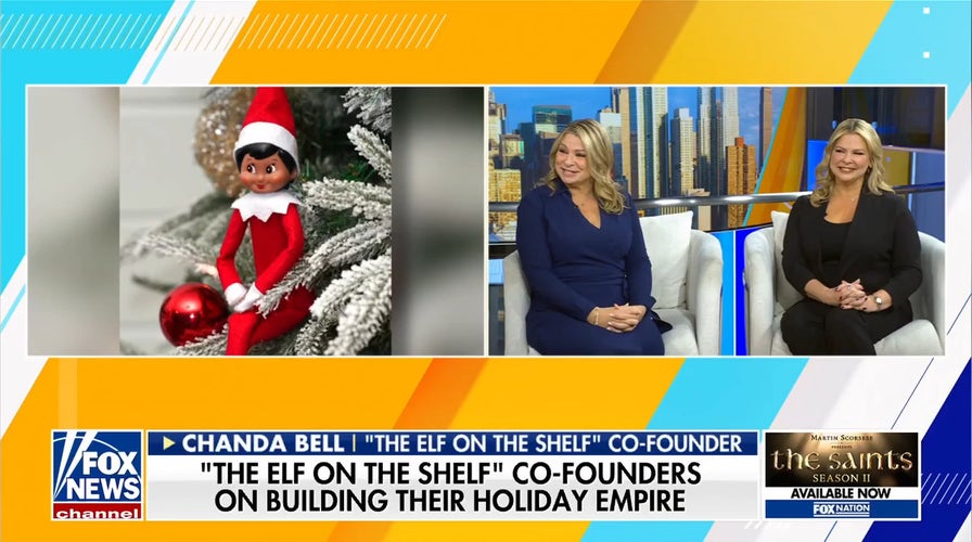  ‘The Elf connected  the Shelf’ co-founders uncover  however  a household  contented   became a planetary  brand