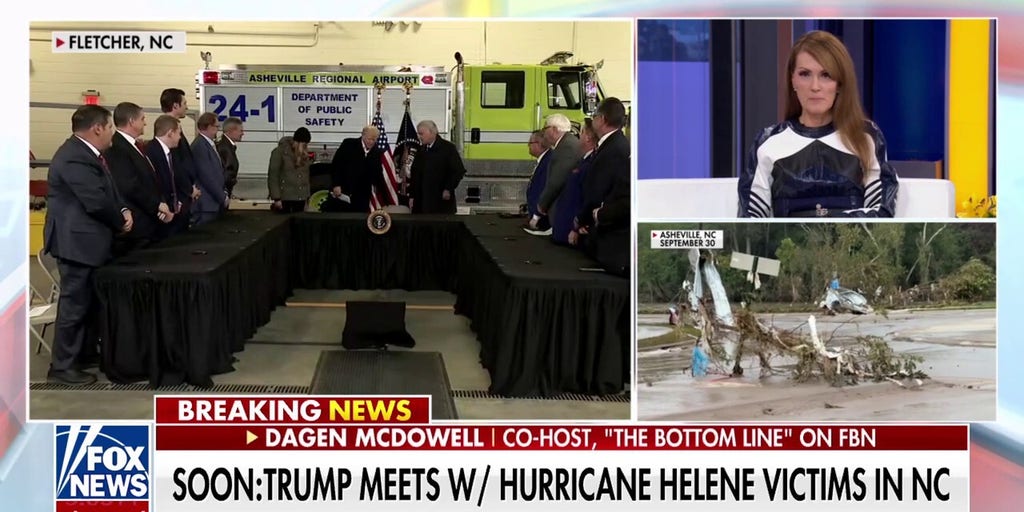 Biden ripped for disaster response as Trump tours damaged areas: 'Disgrace to our nation'
