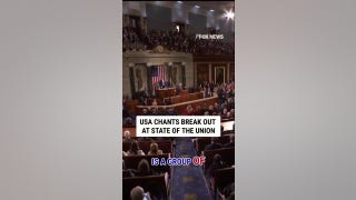 WATCH: USA chants break out as Team USA men's hockey introduced at State of the Union - Fox News