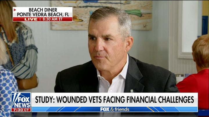 Wounded veterans struggling financially amid inflation, study indicates