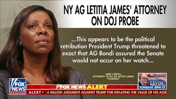 NY AG Letitia James’ attorney calls fraud probe ‘political retribution’