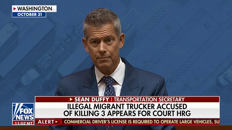Duffy revokes 17,000 California CDLs issued to undocumented motortruck drivers aft deadly crash
