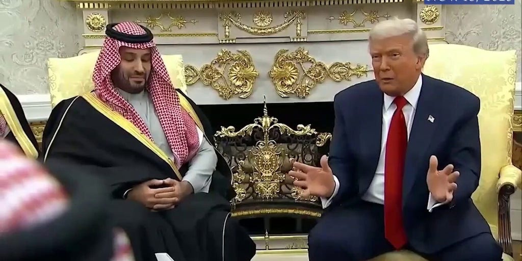 Trump mocks Biden for Saudi Crown Prince fist bump: 'I grab that hand'
