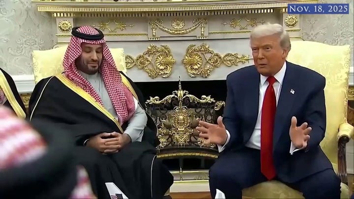 Trump mocks Biden for Saudi Crown Prince fist bump: 'I grab that hand'