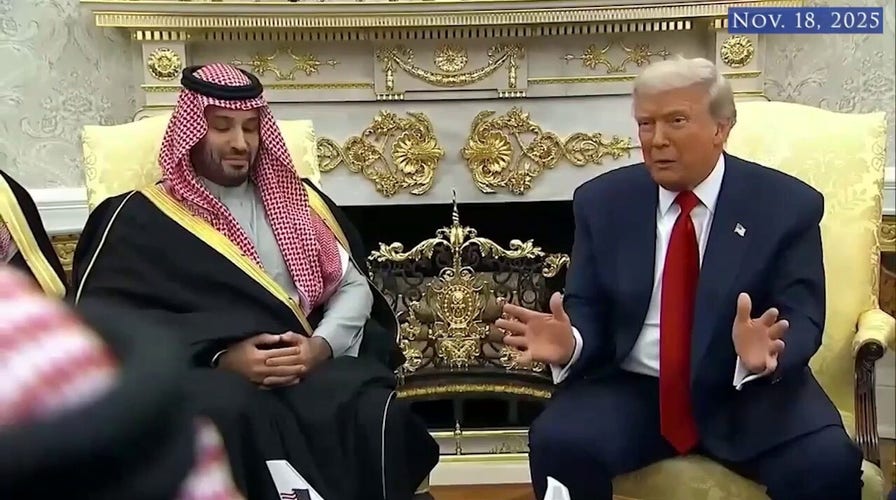 Trump mocks Biden for Saudi Crown Prince fist bump: 'I grab that hand'