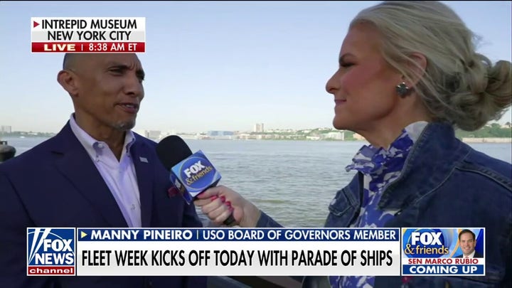 New York Fleet Week begins with the Parade of Ships
