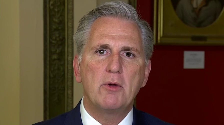 McCarthy slams Pelosi for playing 'political games' with COVID-19 relief