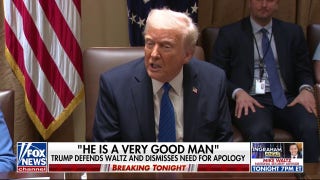 President Trump stands by Mike Waltz following leak