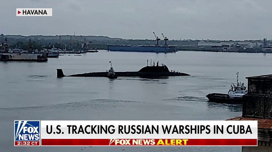 Russian warships in Cuba don't pose a threat to the United States, Pentagon says 
