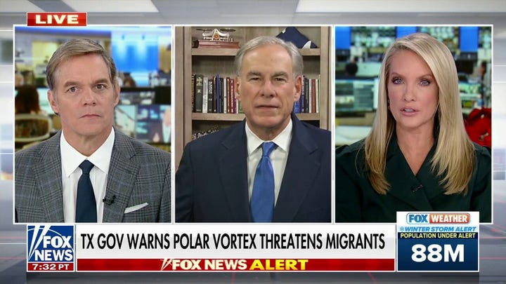 Texas Gov. Abbott warns polar vortex threatens migrants as border crisis continues