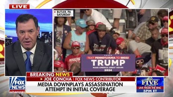 Joe Concha rips media for downplaying Trump assassination attempt: 'Absolute stupidity'