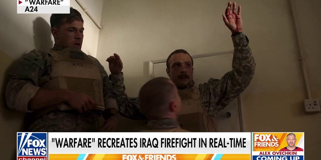 Iraq veteran brings battlefield to big screen with 'Warfare'