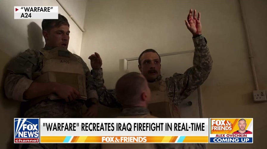 Iraq veteran brings battlefield to big screen with 'Warfare' 