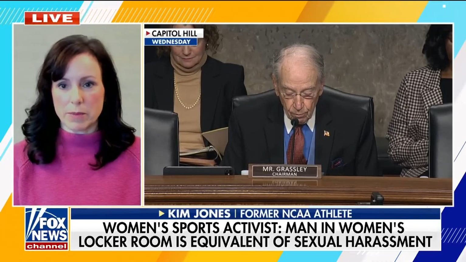 Senate hearing on protecting women's sports sparks debate as Democrats walk out