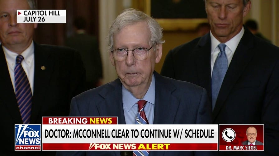 Mitch McConnell cleared to resume normal schedule after another 'freezing' episode