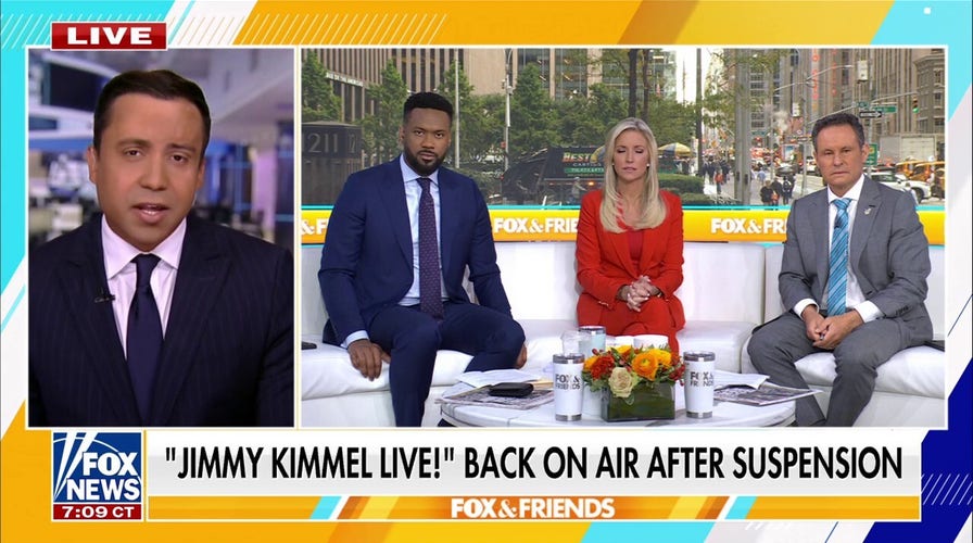 Turning Point USA spokesperson says Kimmel apology not enough as late night host returns to air
