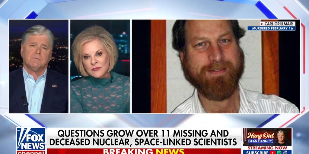 Nancy Grace raises alarm after string of scientist deaths